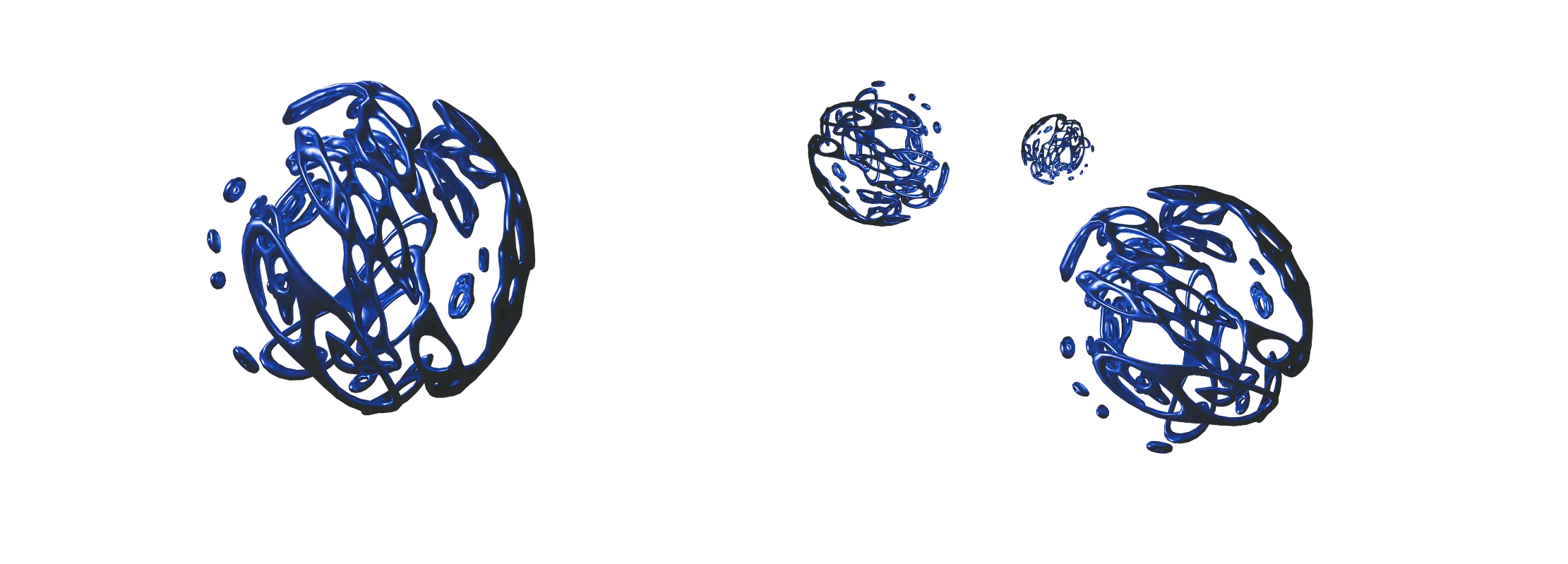 3D abstract spheres