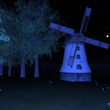 view from the 3D scene in wich we are moving